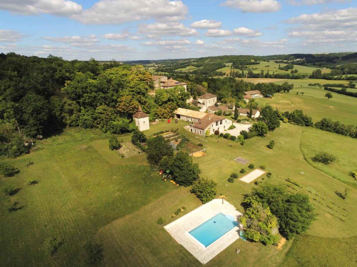 Вілла Les Collines Du Quercy Blanc Castelnau-Montratier Екстер'єр фото