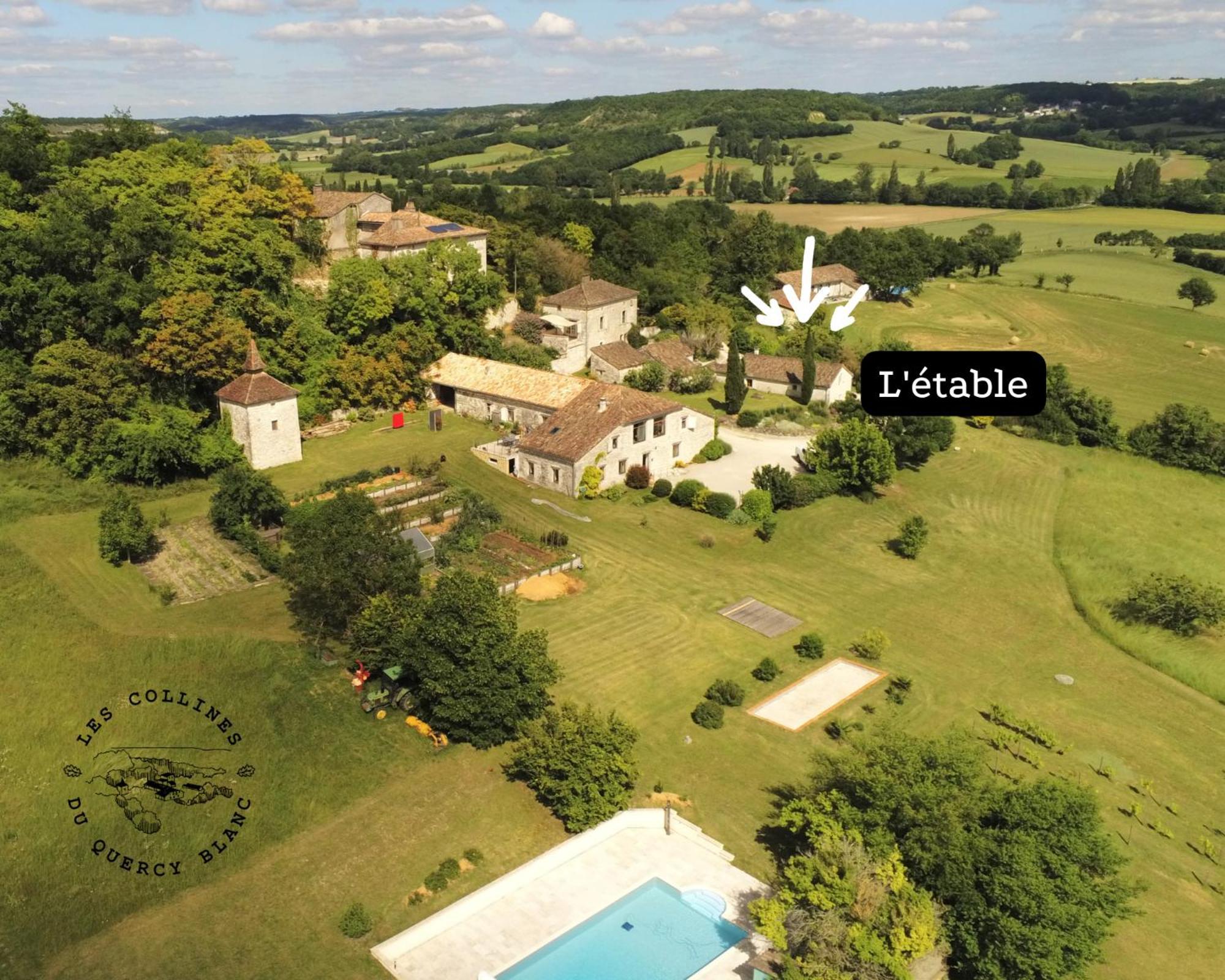 Вілла Les Collines Du Quercy Blanc Castelnau-Montratier Номер фото